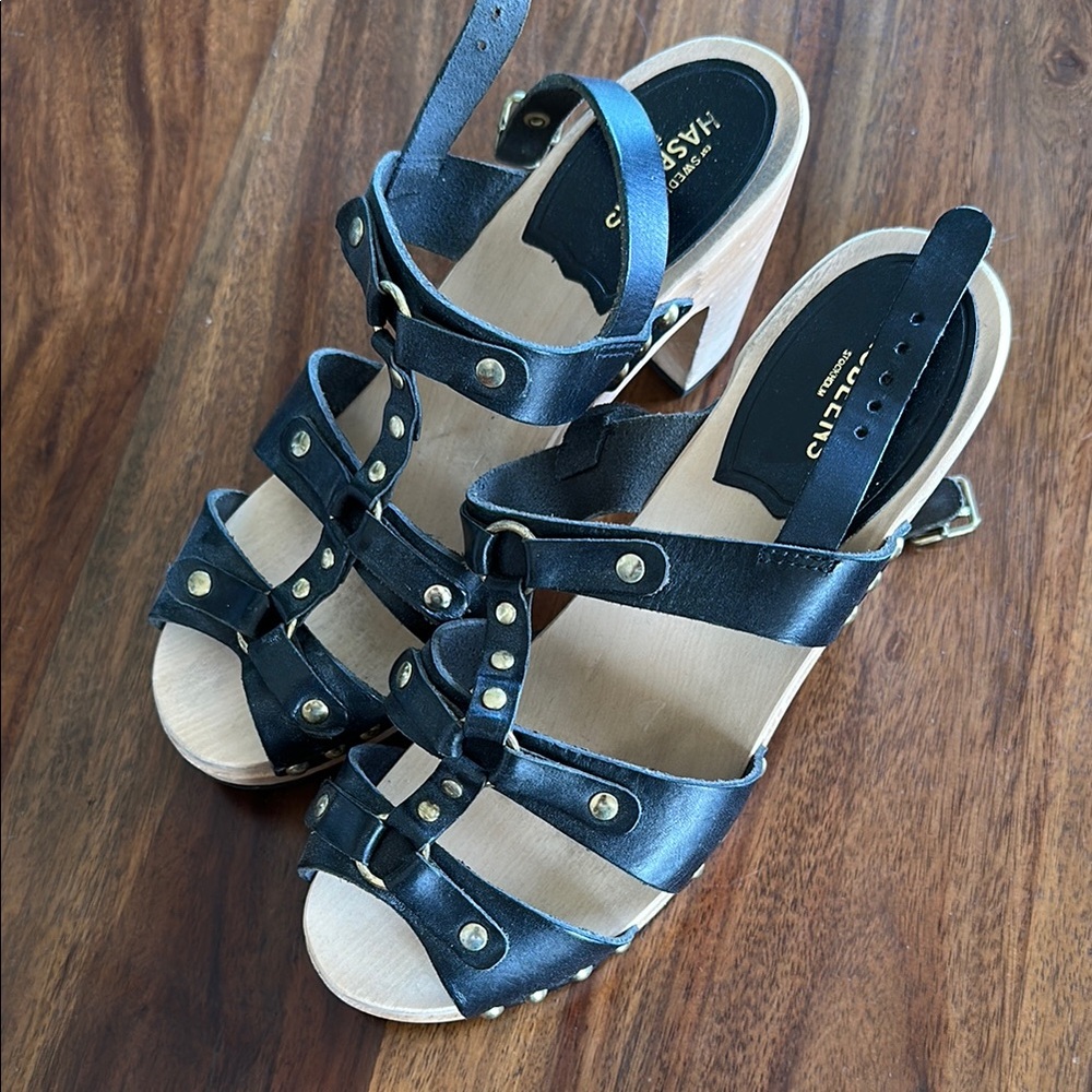 Swedish Hasbeens clog sandal